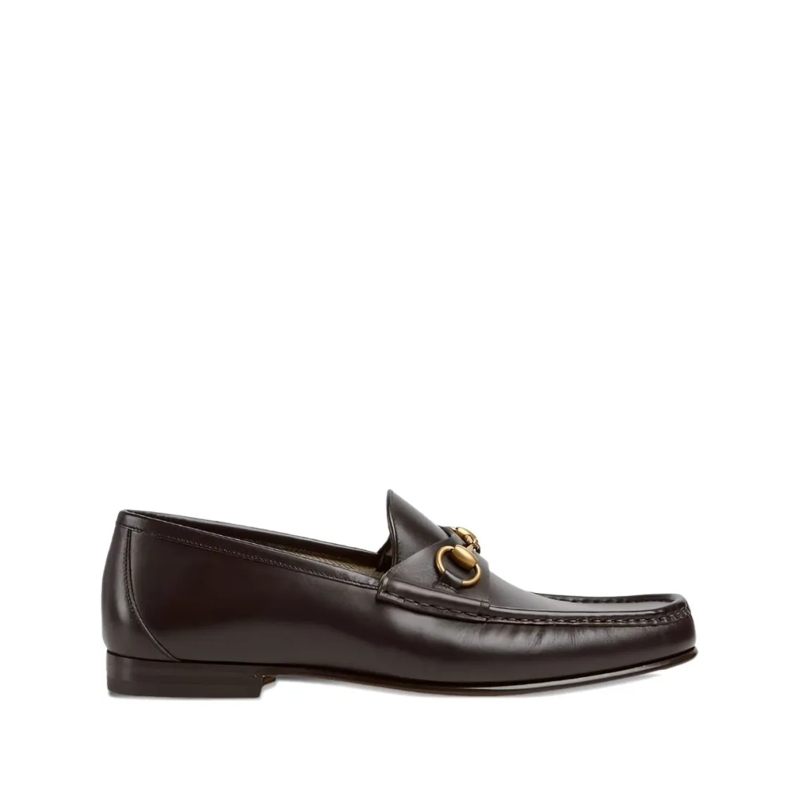 Gucci Loafer Smooth Calf Leather Loafers Black