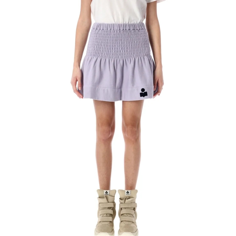 Etoile Isabel Marant Minirok Pacifica Mini Skirt Purple