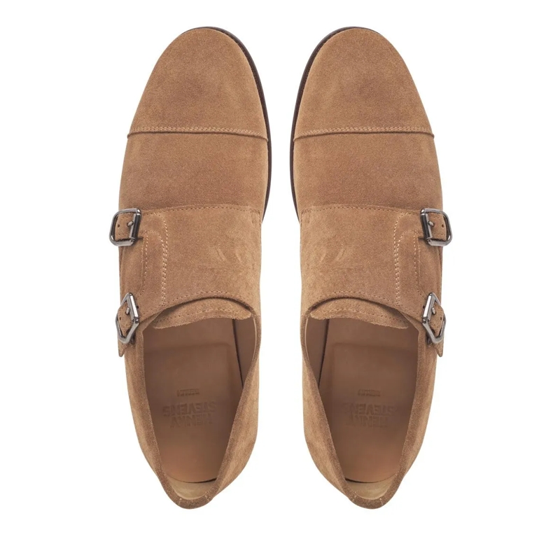 Henry Stevens Chaussures plates Schnallenschuh Winston CDM beige(Image 4)