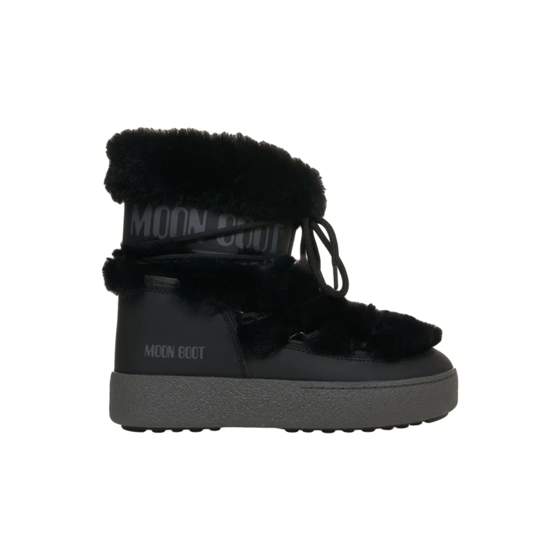 Moonboot Bottes Track Low' Ankle Boot Black