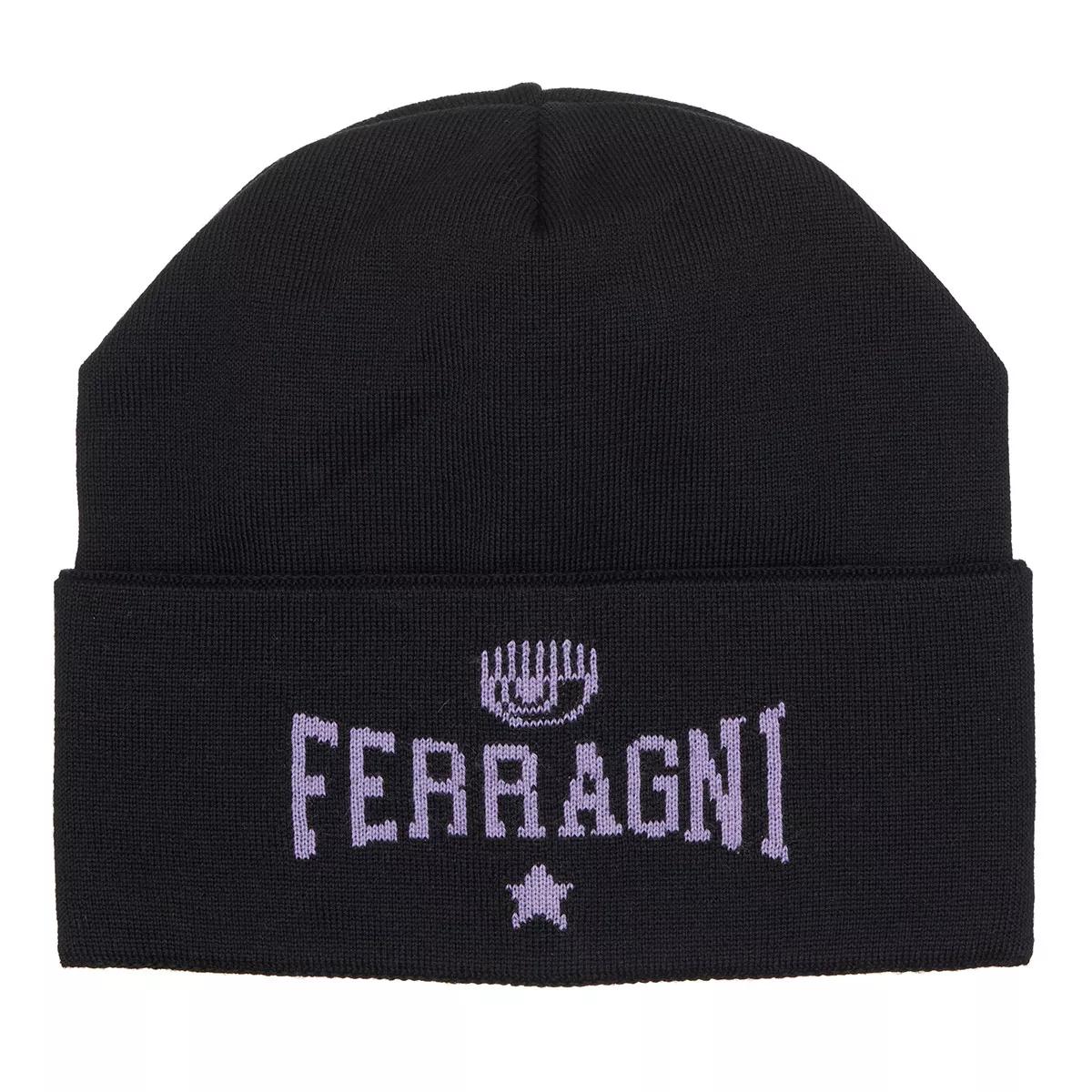 Chiara Ferragni Mützen - Beanie Hat - Gr. ONE - in Schwarz - für Damen