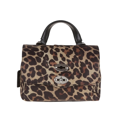 Zanellato Sac à bandoulière Postina Rimboccata Tokyo Animalier Baby Black