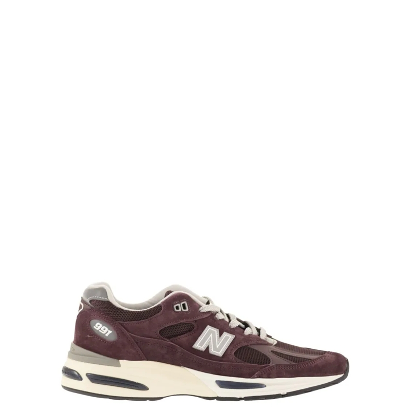 New Balance Lage-top sneaker 991V2 - Sneakers Burgundy