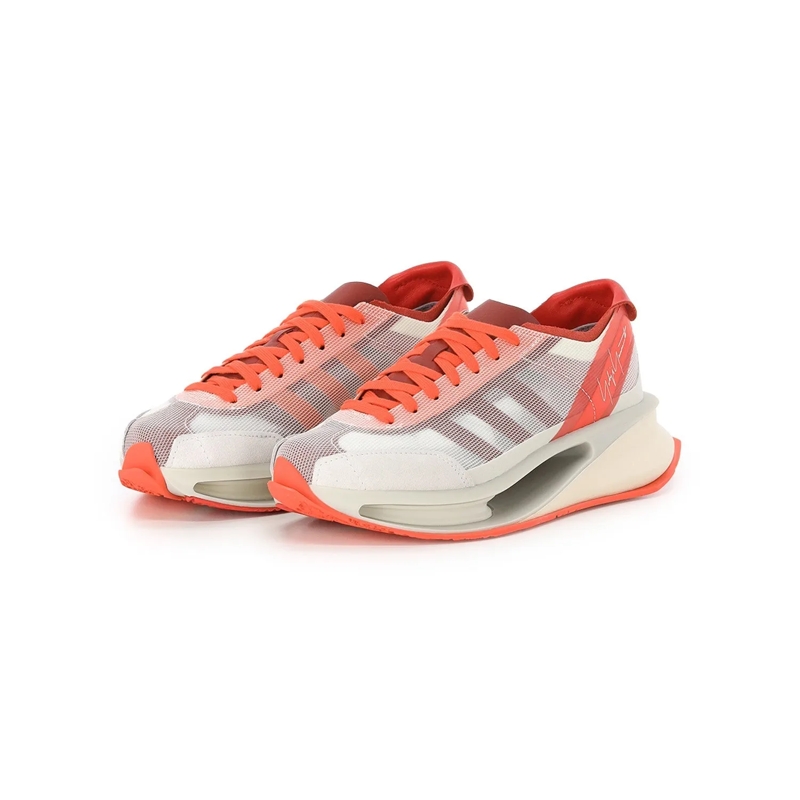Y-3 Schnürschuhe S Gendo Run Sneakers - Leather - Red Neutrals