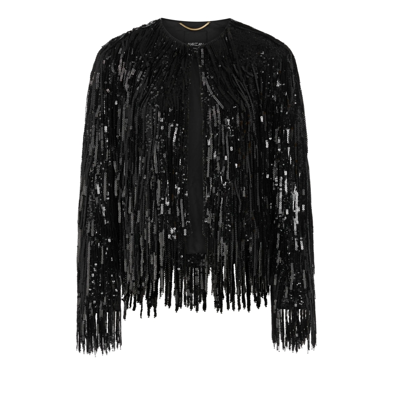 Marc Cain Pullover Jacke black