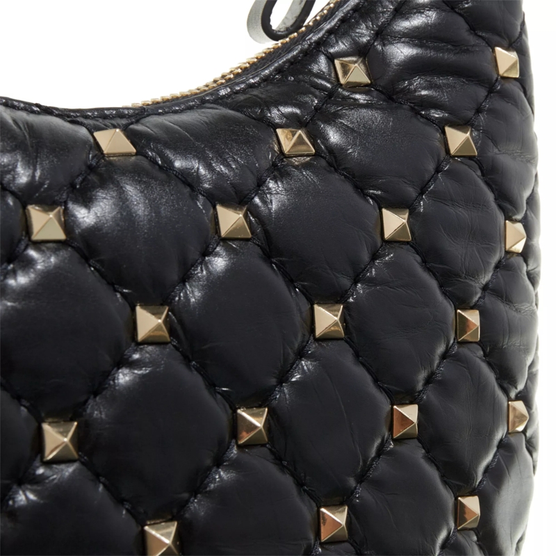 Valentino Garavani Hobo Bag Mini Hobo Rockstud Spike 0NO nero(Image 5)