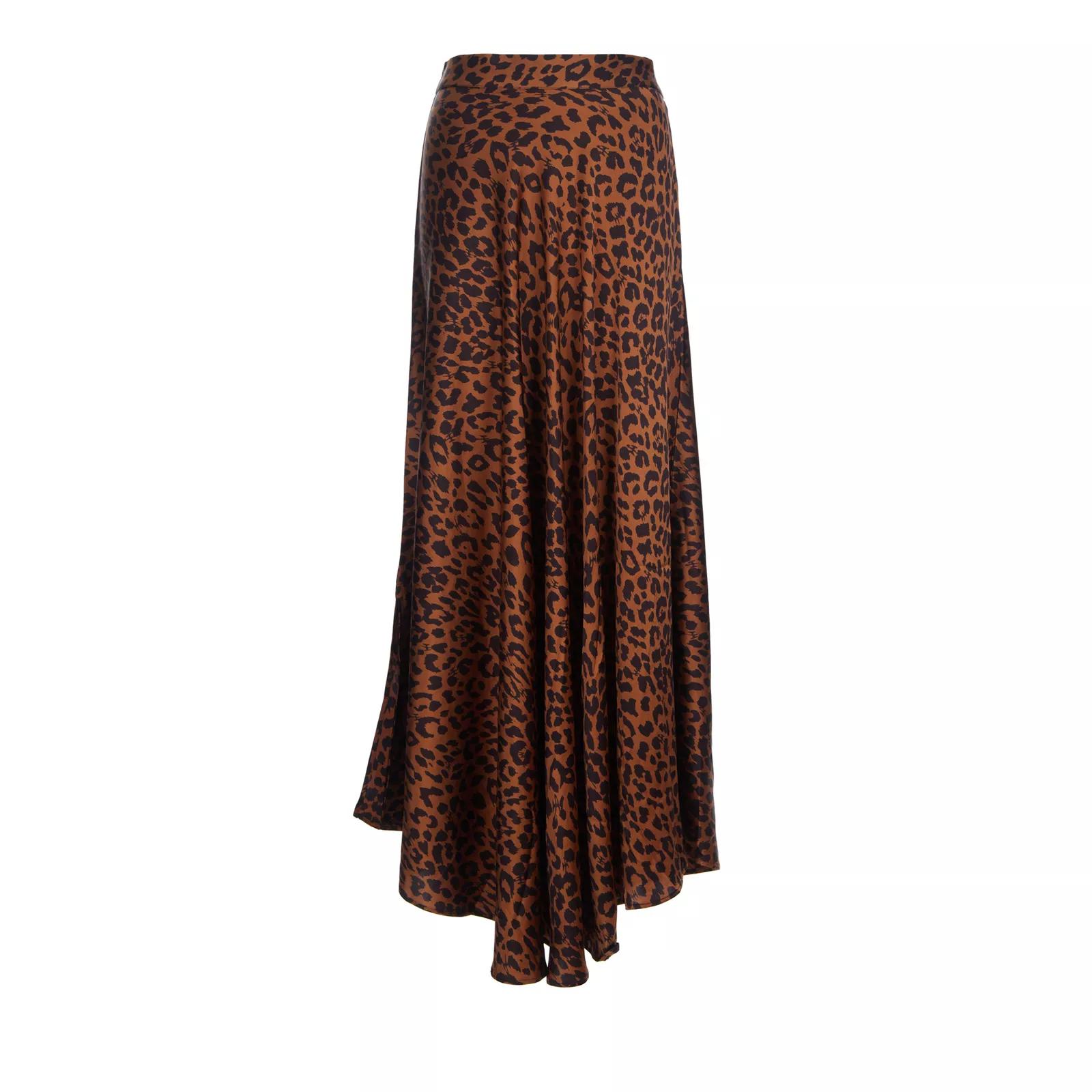 Friendly Hunting - Skirt Nipigon Long Cheetah 2 a llover - Größe L - blue