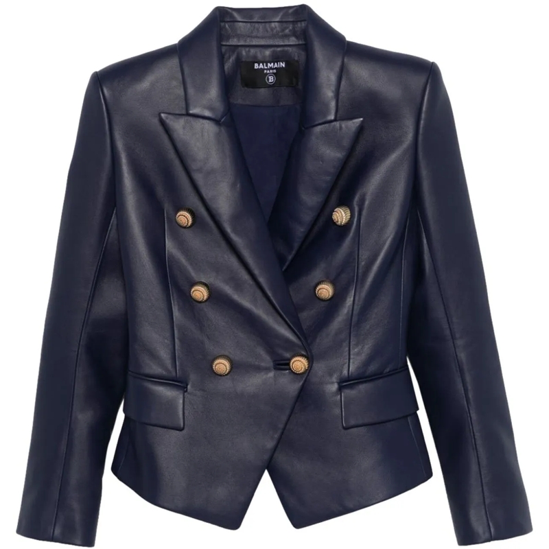 Balmain Veste de transition Jackets Blue blau