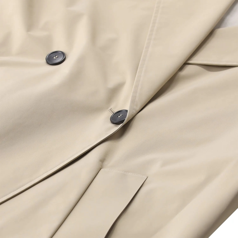 WEEKEND Max Mara Übergangsmantel Weiter Trenchcoat Ovatta braun(Image 3)