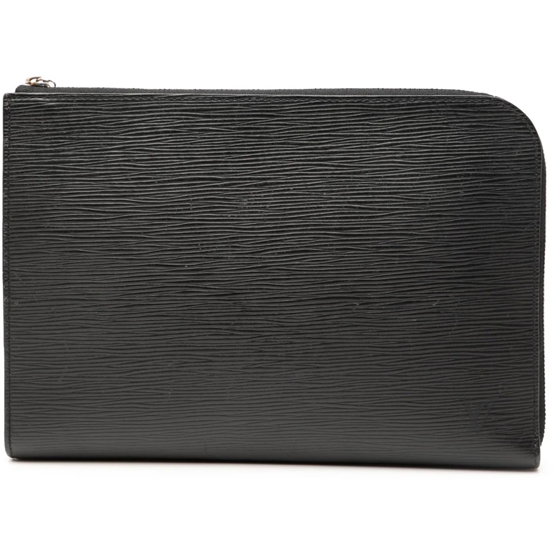 Louis Vuitton Clutch Epi Pochette Jour PM schwarz