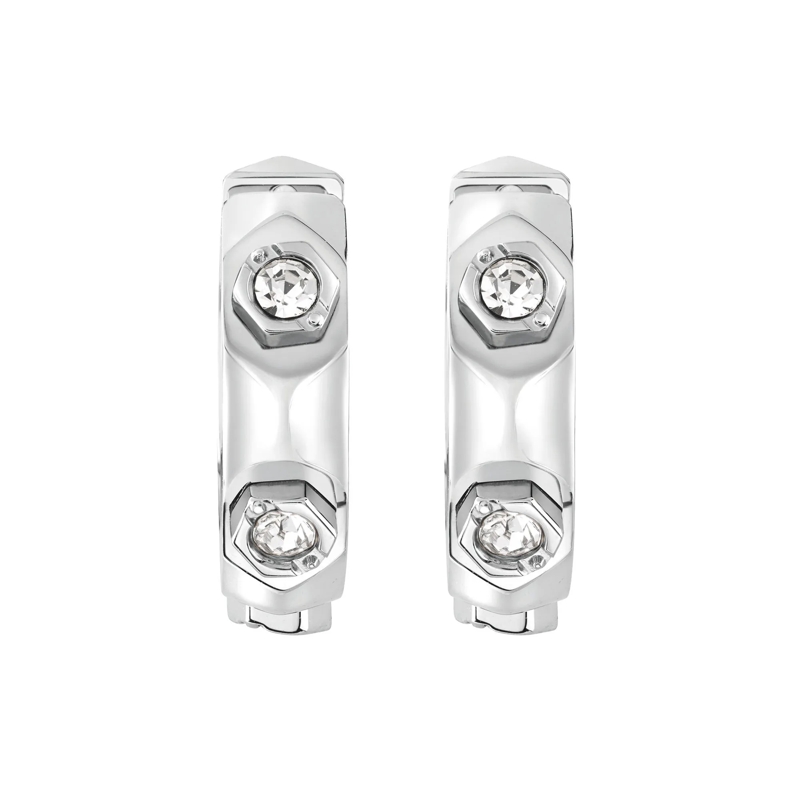 Philipp Plein Ohrstecker Earrings The Plein Cuff silber