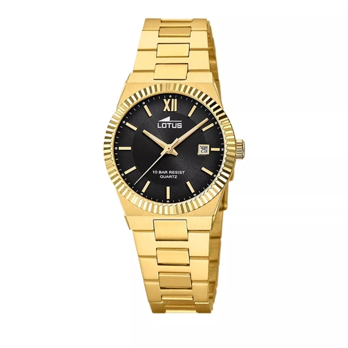 Lotus Stainless Steel Watch Bracelet gold Quartz Watch