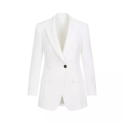 Brunello Cucinelli White Viscose Jacket White 