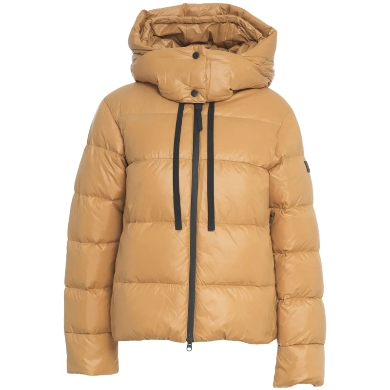 Peuterey Mini-robe Quilted down jacket 'Kenid' beige
