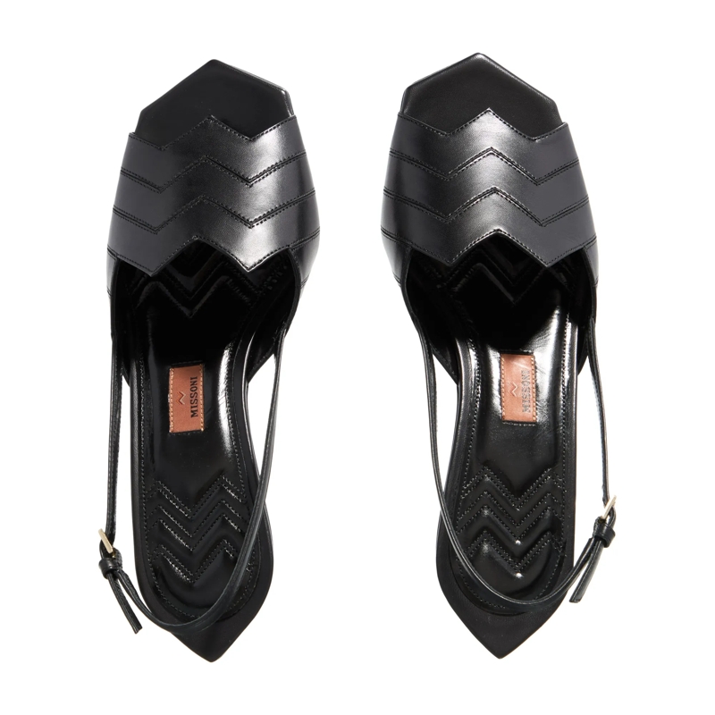 Missoni Pumps M12 Capri Nappa Black(Image 5)