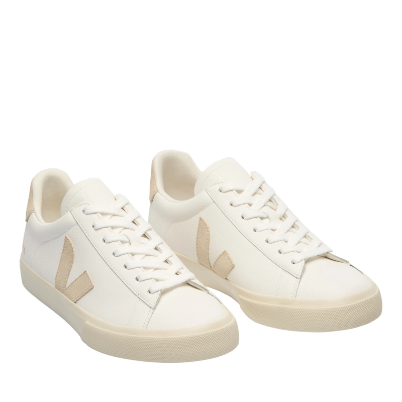 Veja Low-Top-Sneaker Campo Leather Extra White Almond(Image 2)