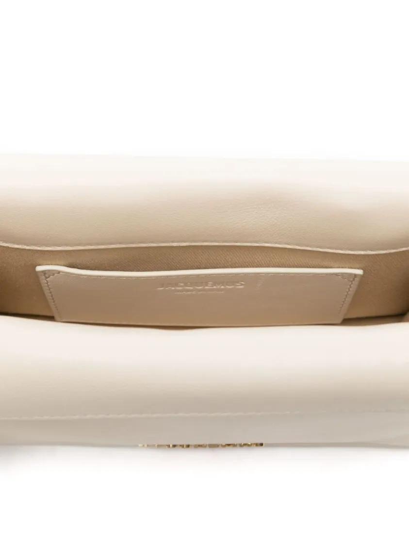 Thumbnail - Jacquemus Clutches - Rectangular Beige Clutch - Gr. unisize - in Weiß - für Damen