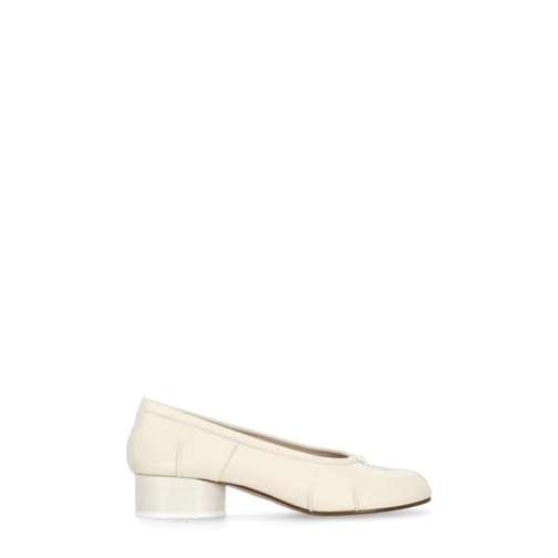 Maison Margiela Escarpin Tabi Heeled Shoes Neutrals