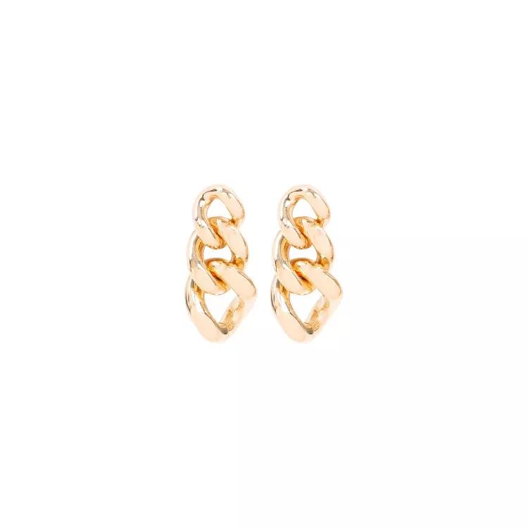 Jil Sander Ohrringe - Dw5 Gold Eco-Brass Earrings - Gr. unisize - in Gold - für Damen