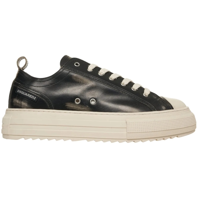 Dsquared2 Sneaker basse Sneakers 'Berlin' schwarz