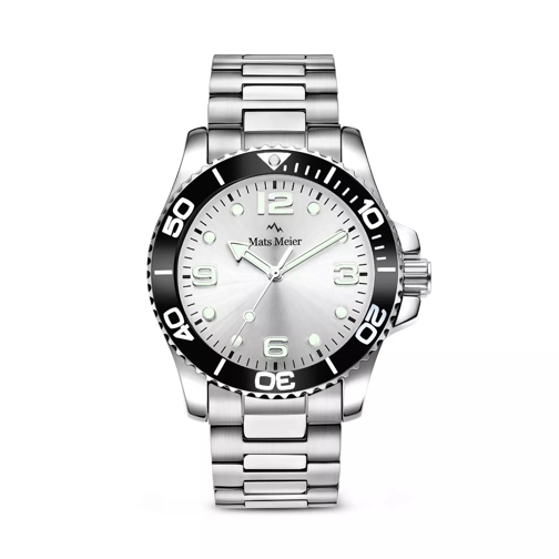 Mats Meier Mats Meier Ponte Dei Salti Men's Watch Silver Colo Silber farbend Dykarur