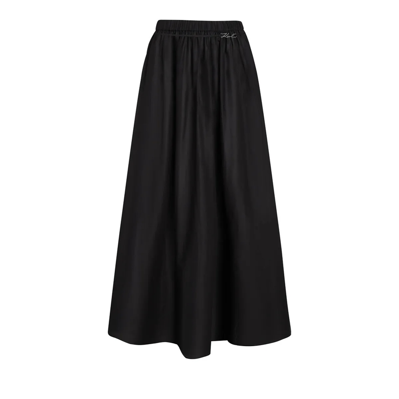 Karl Lagerfeld  K/SIGNATURE STRAND-MAXIROCK schwarz