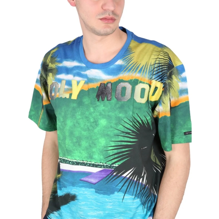 Tシャツ・カットソー ETRO CALIFORNIA PRINT T-SHIRT Etro California Print T-Shirt Multicolor | T-shirt