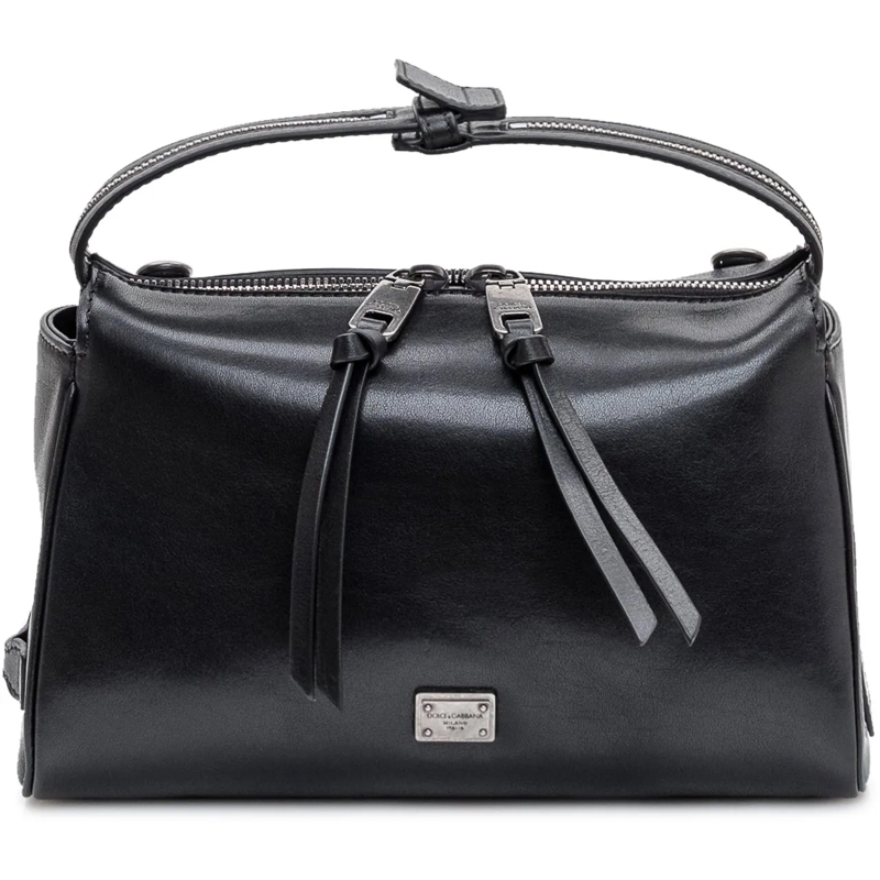 Dolce&Gabbana Schultertasche Borsa a Spalla con Tracolla schwarz