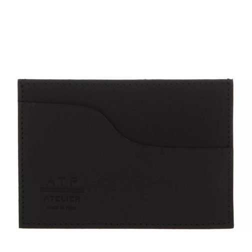 ATP Atelier Vinci Vachetta Card Holder Black Porta carte di credito