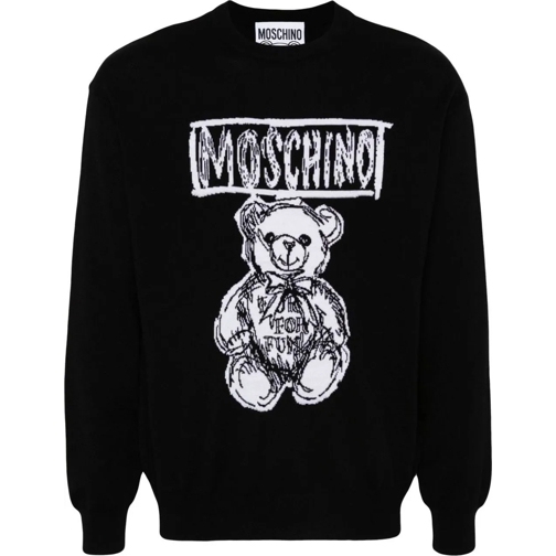 Moschino  Sweaters Black schwarz