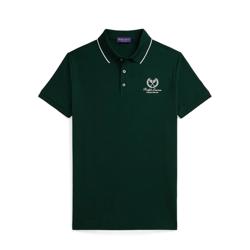Polo Ralph Lauren Polohemd Short-Sleeved Polo Shirt In Deep Green Black