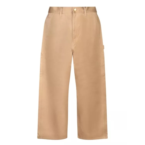 Junya Watanabe Smooth Fabric Trousers Brown 