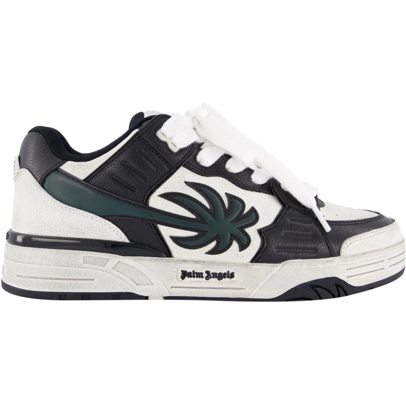 Palm Angels Low-Top-Sneaker Heren Venice Worn Out Sneakers weiß