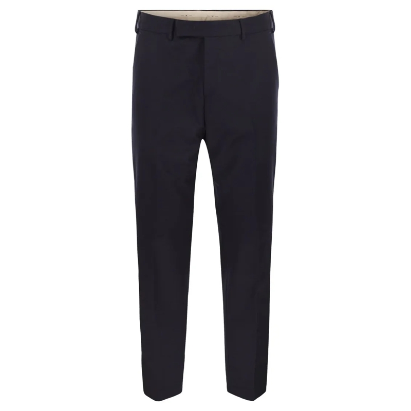Pt Torino Pantalon de costume Rebel - Virgin Wool Chino Trousers Black