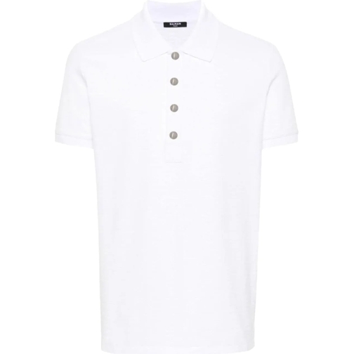 Balmain T-shirts and Polos White weiß 