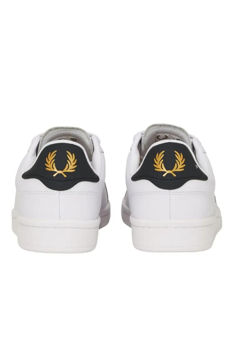 Thumbnail - Fred Perry Low-Top Sneaker - Chrome-Free Full-Grain Leather Sneakers - Gr. 9_5 - in Weiß - für Damen