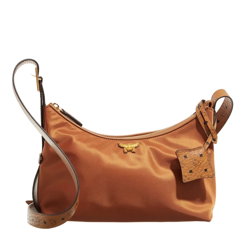 MCM Hobo Bag Aren Fbr Hobo Sml Co Cognac