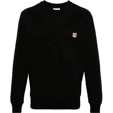 Maison Kitsune fox head patch regular sweatshirt divers mehrfarbig