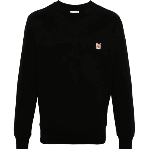 Maison Kitsune  fox head patch regular sweatshirt divers mehrfarbig