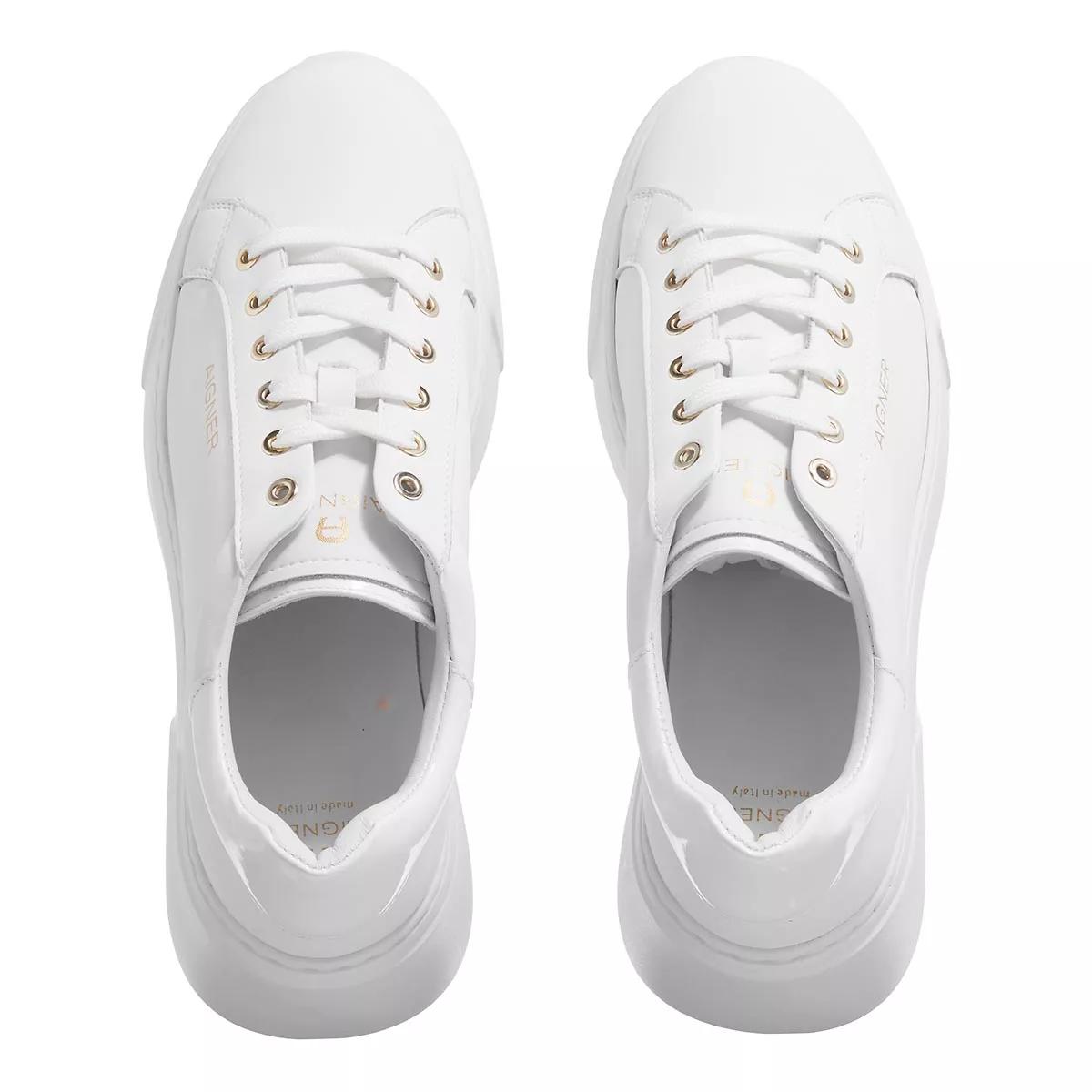 AIGNER Elaine 9 White sneaker a piattaforma