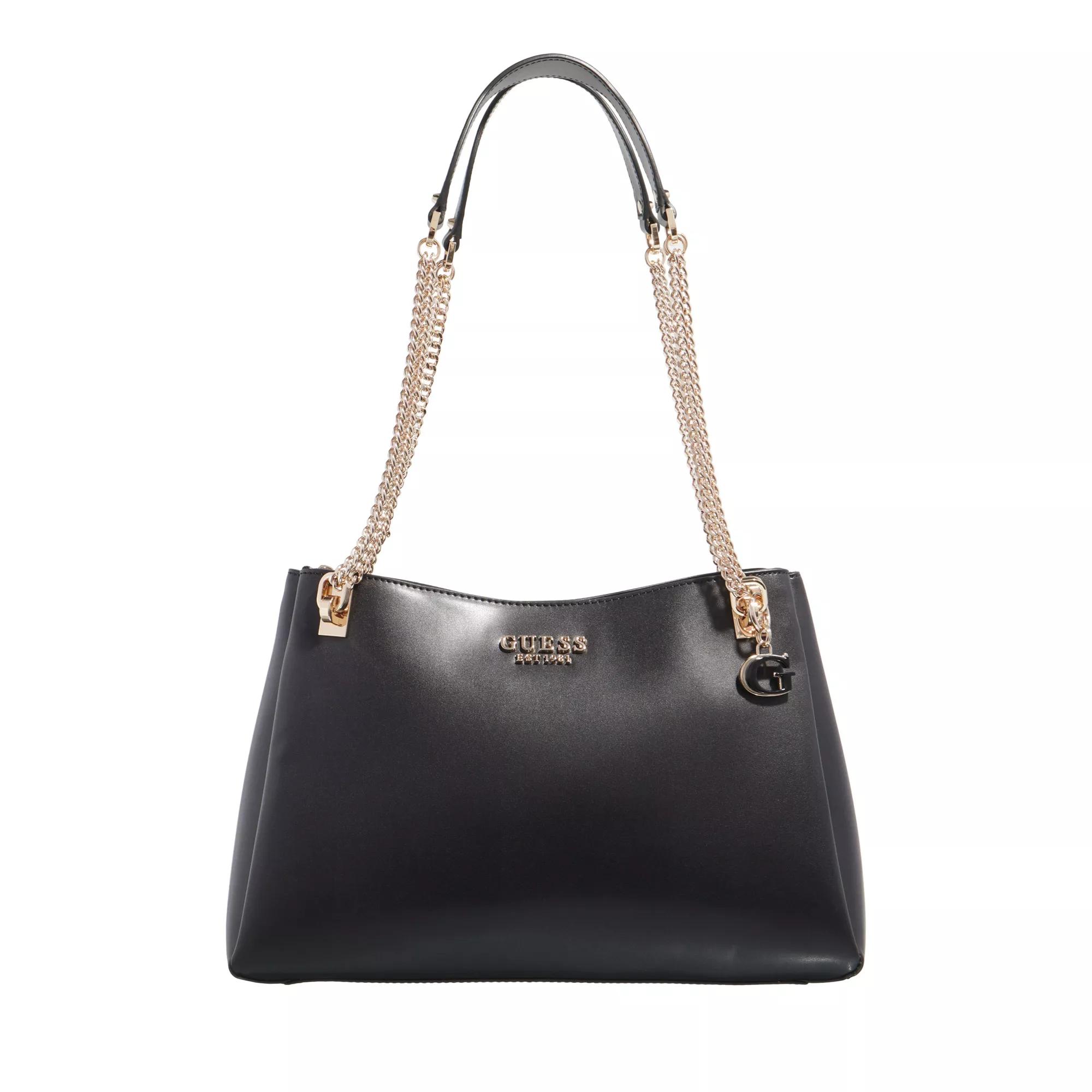 Guess Satchel Bag - Eliette Girlfriend Carryall - Gr. unisize - in Schwarz - für Damen