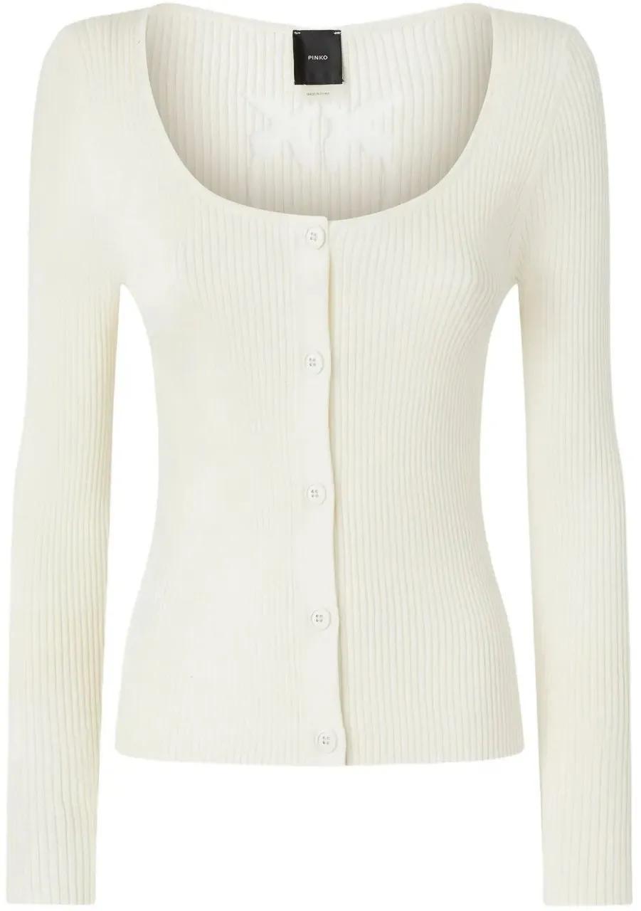 Thumbnail - Pinko - Sweaters White - Größe L - white