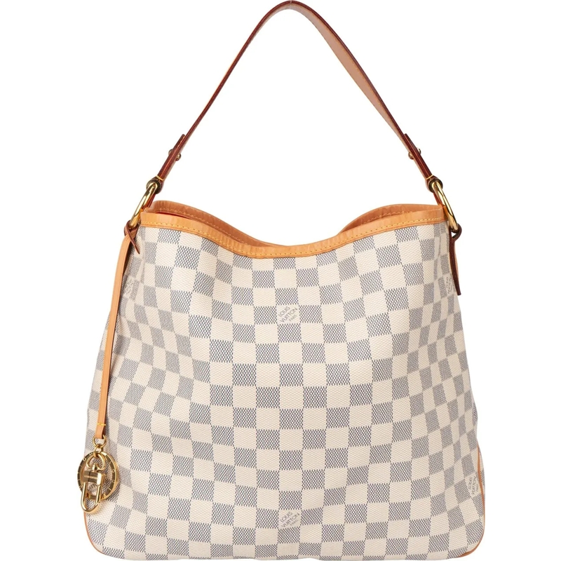 Louis Vuitton Tote Louis Vuitton Damier Azur Monogram NM Delightful P weiß