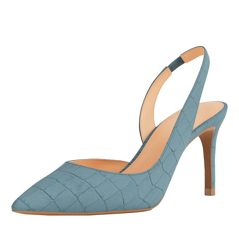 MICHAEL Michael Kors Pumps Alina Flex Sling Pump Chambray(Image 3)