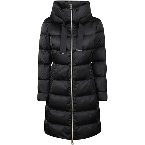 Herno Overgangsjas Medium Coat Black schwarz