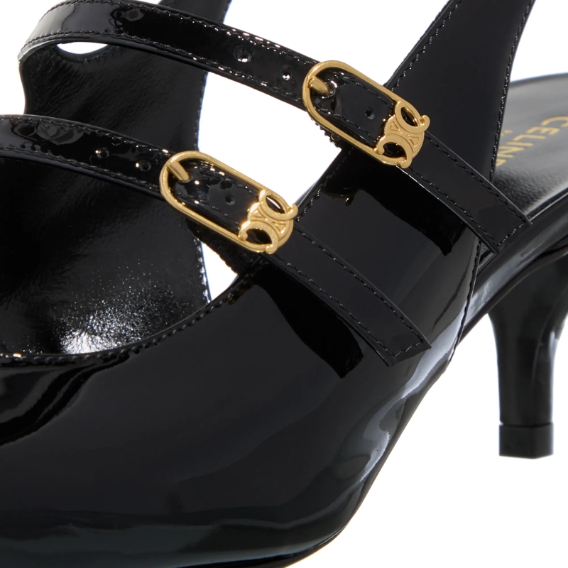 Celine Pumps Judy Slingback Black(Image 5)