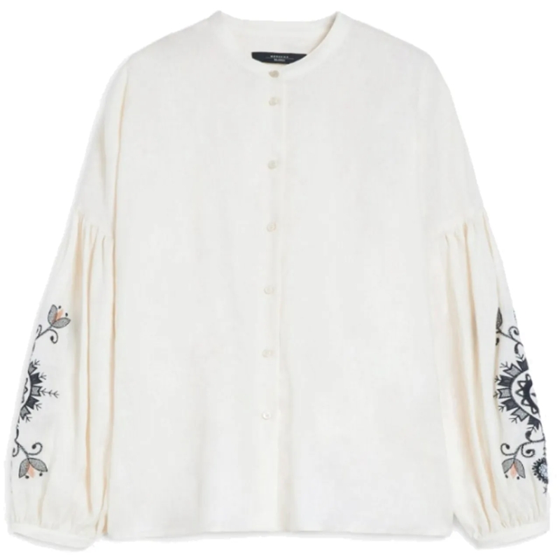 Max Mara Blouse Shirts Beige beige