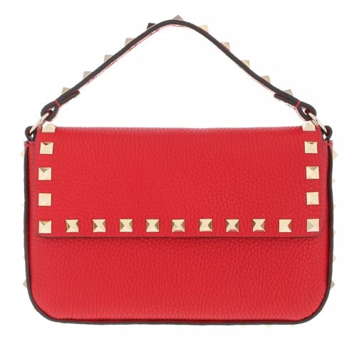 Valentino Garavani Mini Rockstud Crossbody Bag Red Liten väska