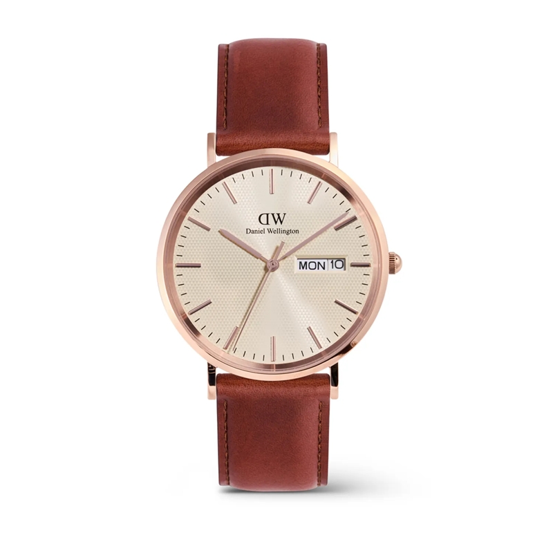 Daniel Wellington Chronograph Classic Day Display Uhr Roségold