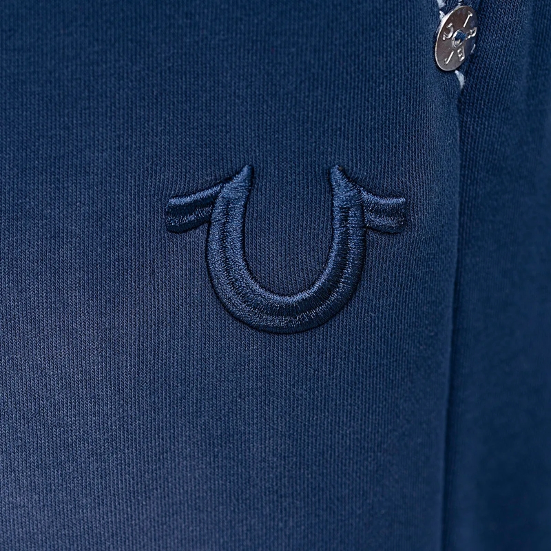 True Religion Jogginghose Sweatpant- Jogginghose- Niedrigen Bund- Gerade blau(Image 5)